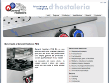 Tablet Screenshot of generalhostelerafds.com